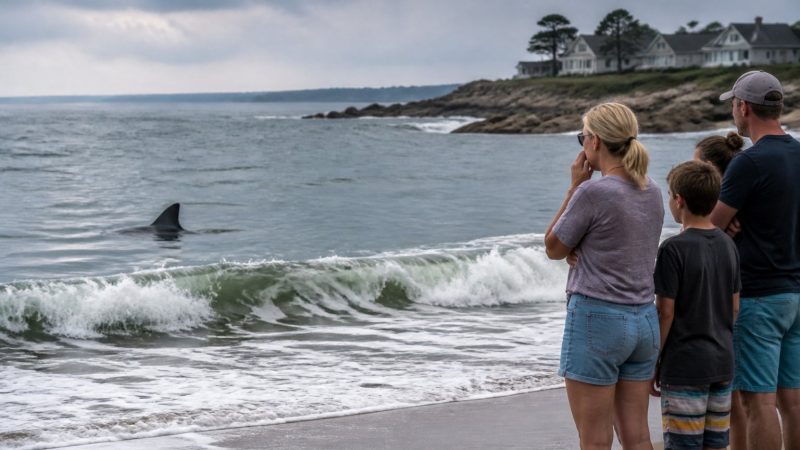 Maine shark close call rattles Scarborough Beach