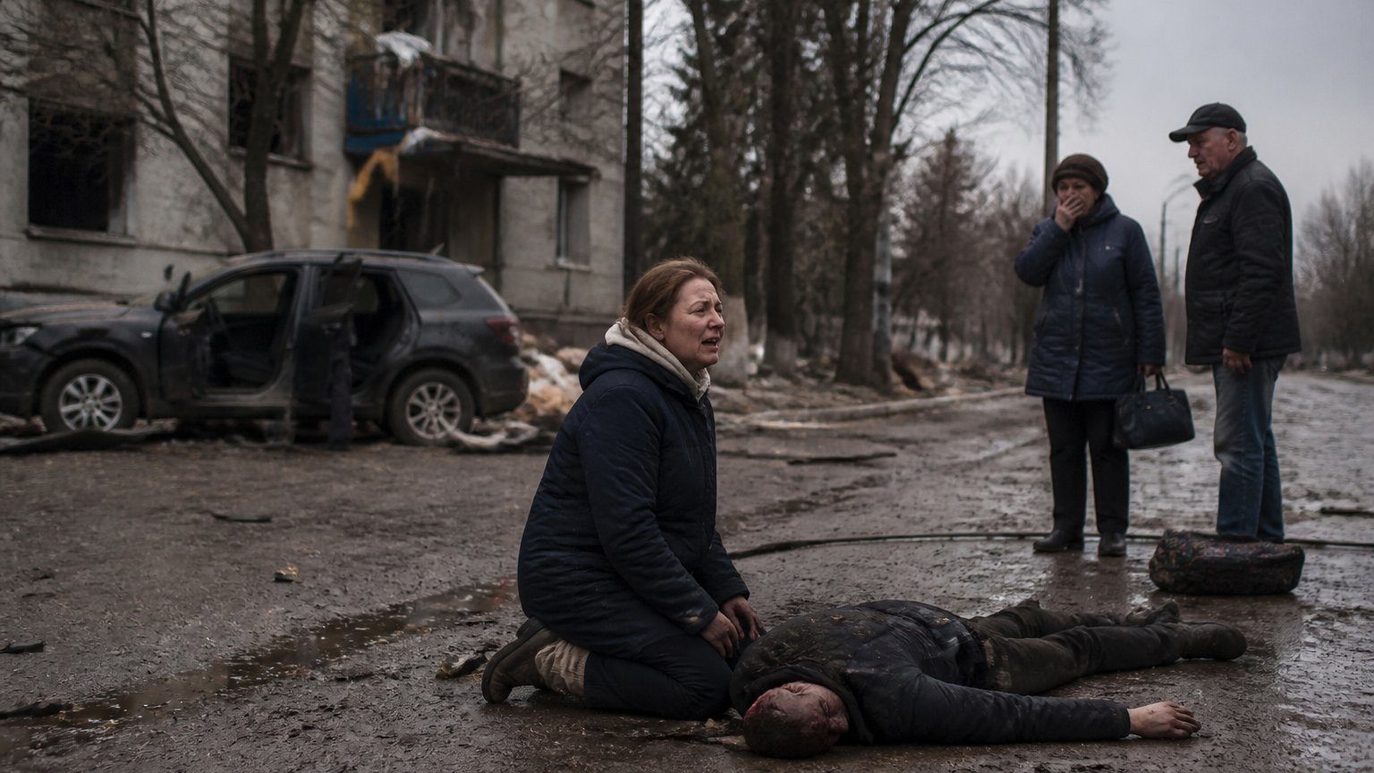 Russian Drone Attack Video Raises War Crime Claims in Kherson