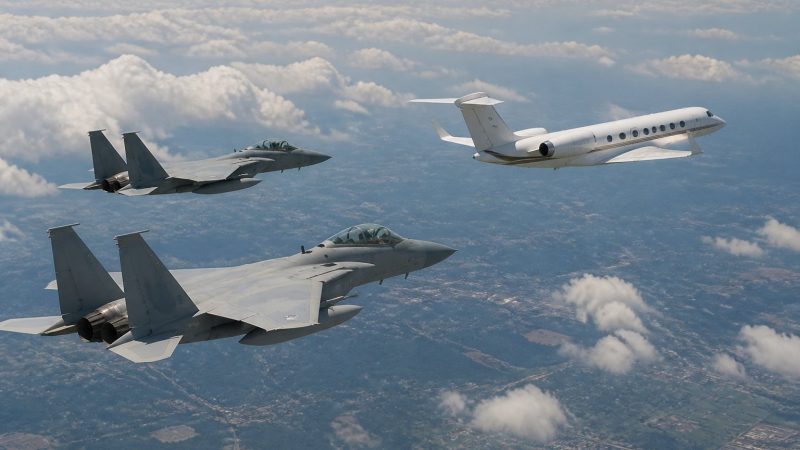NORAD Jets Intercept Planes Near Bedminster