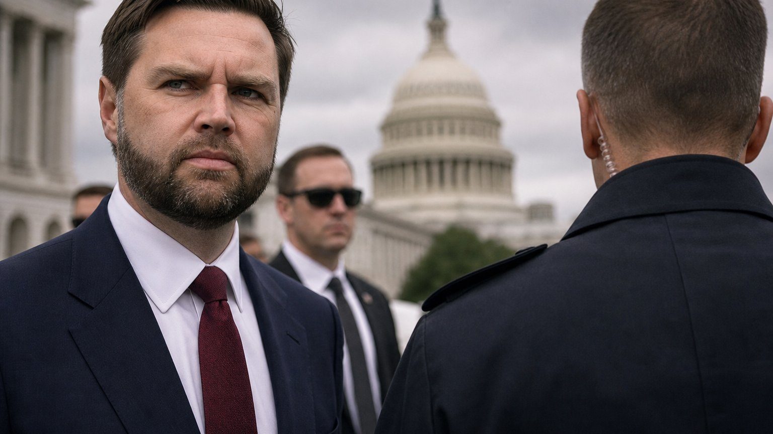 Secret Service Agent on Vance Detail Suspended in Leak Probe