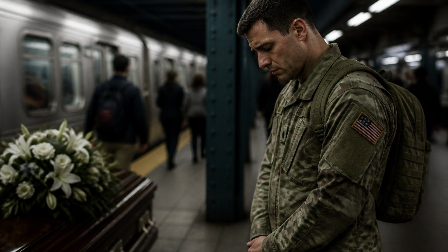 US Army Soldier Misses Funeral After NYC Subway Push
