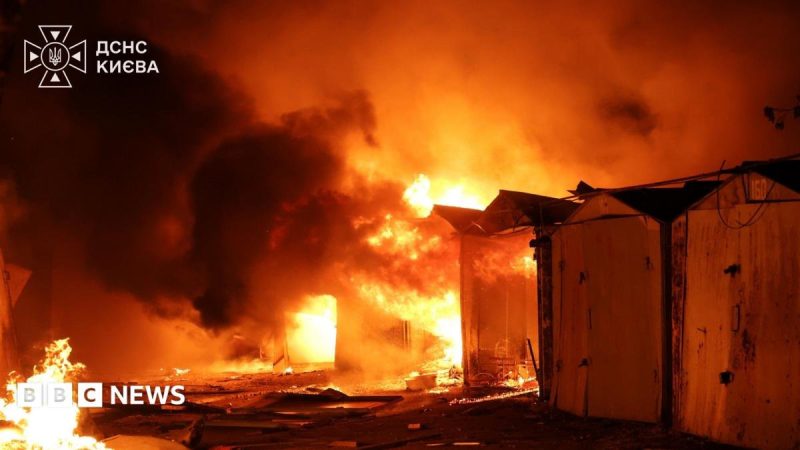 Russian missile attacks near Kyiv kill child