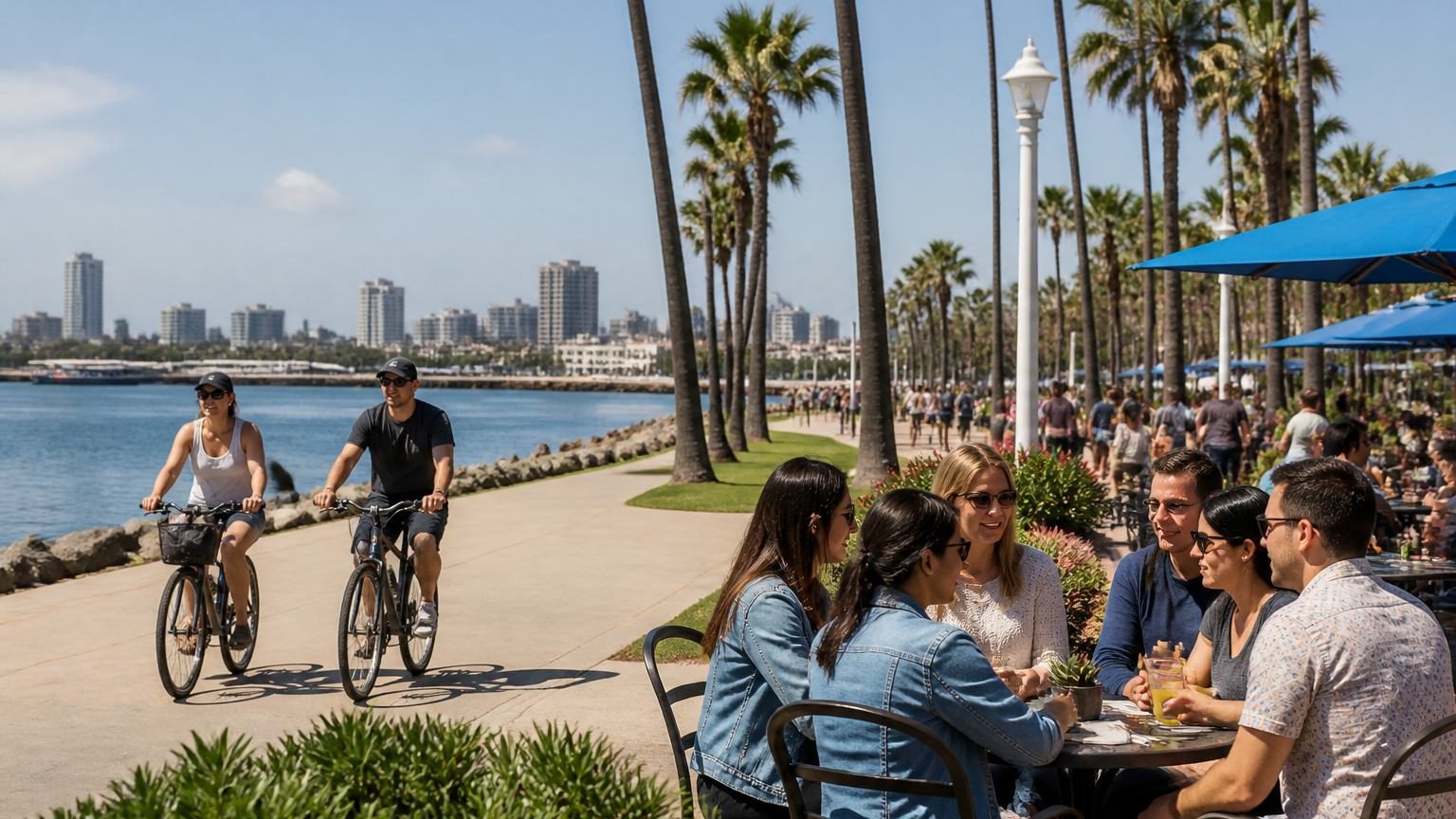 Long Beach Tops Outdoor Socializing List