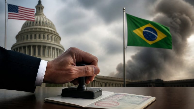US revokes Brazil ambassador visa amid rising tensions
