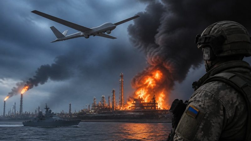 Ukraine Strikes Russian Oil Refineries, Black Sea Targets