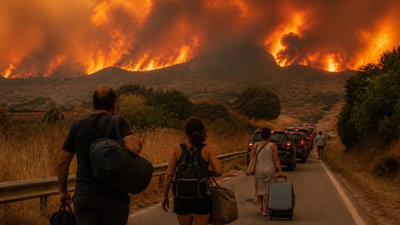 Spain Wildfires Force Mass Evacuations Ahead of Heatwave