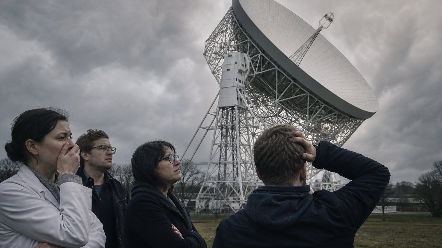Jodrell Bank Telescope Cut Sparks Science Alarm