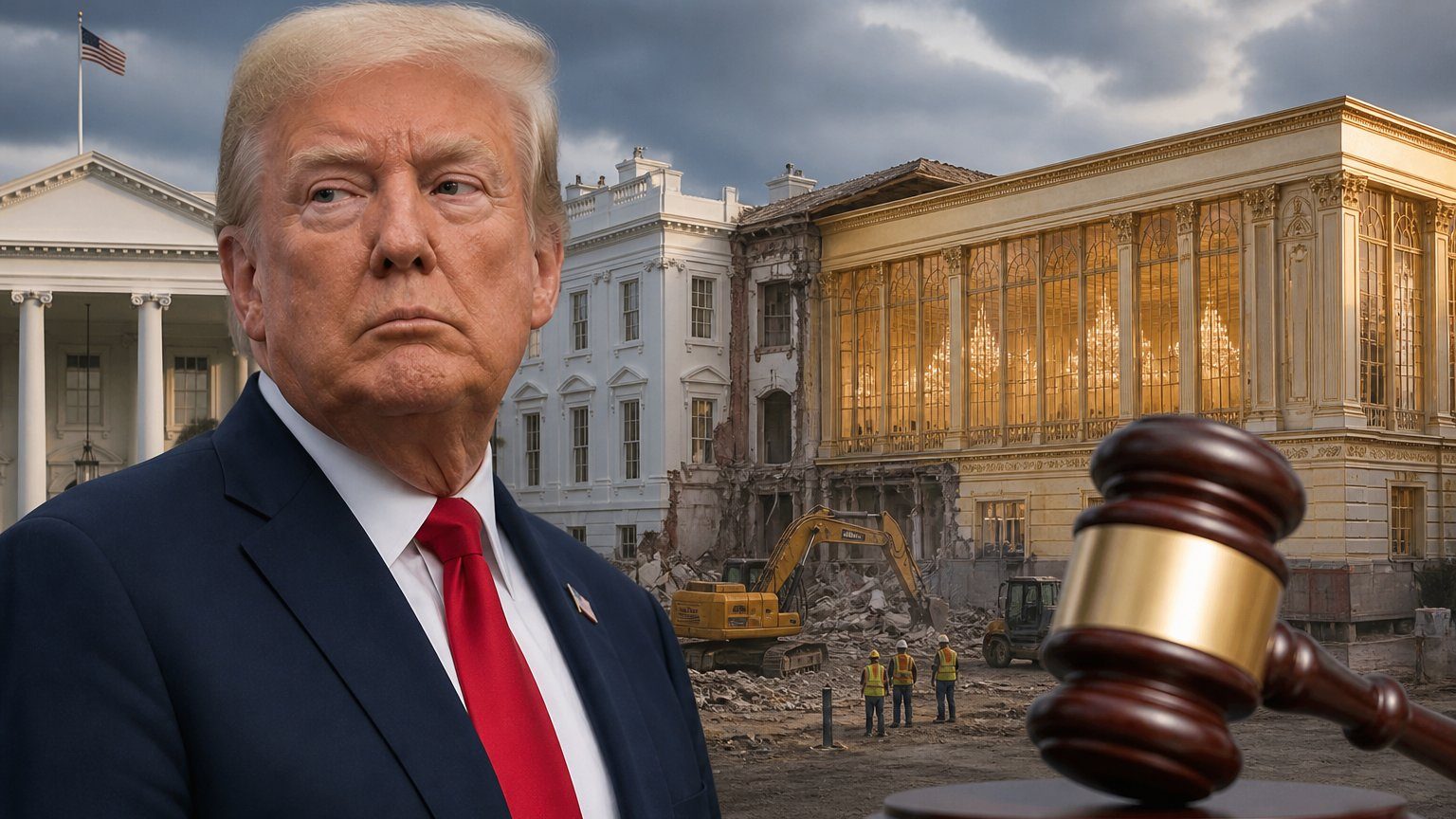 Trump Ballroom Project Halted by Appeals Court