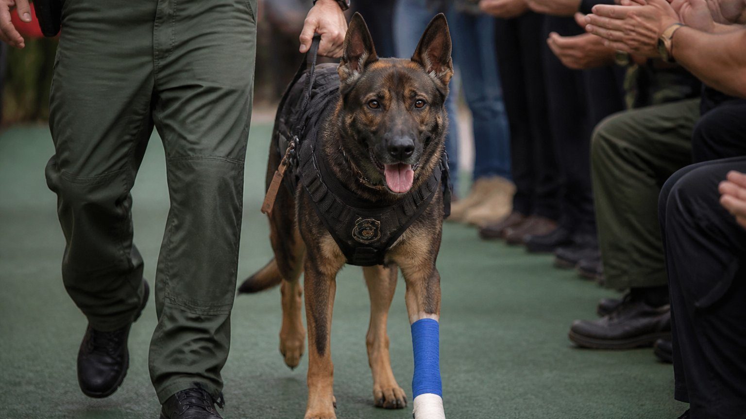 Florida K-9 Ace Returns After Shooting