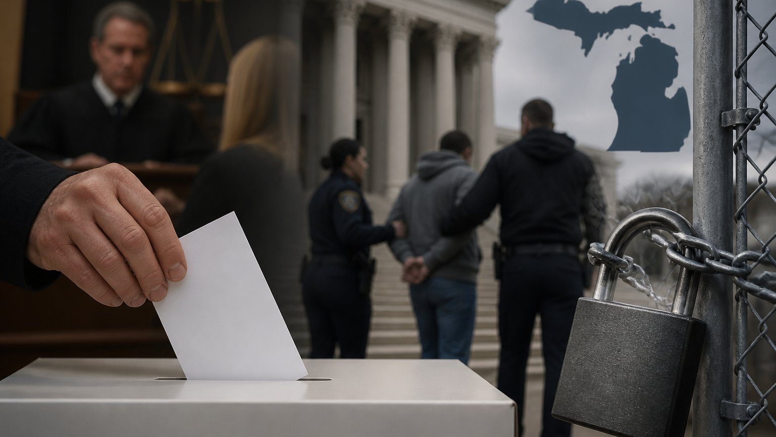 Michigan Illegal Voting Charges Put Election Security in Focus