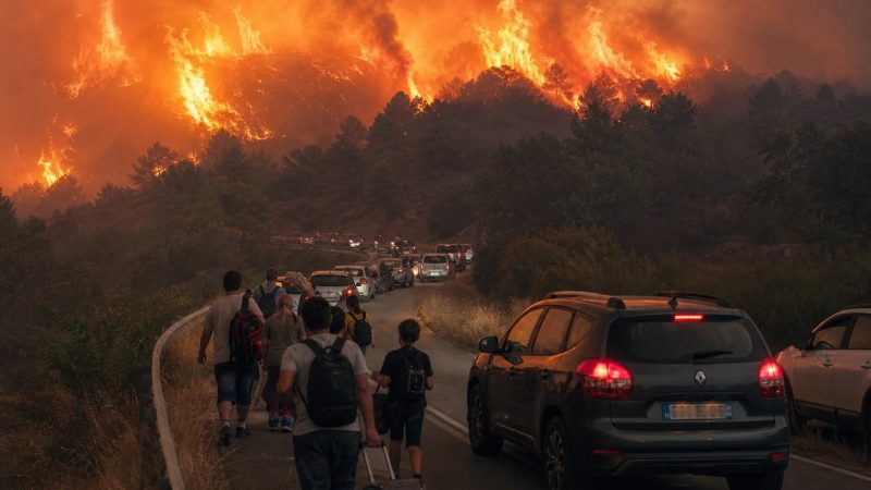 Wildfires in France and Spain Force Mass Evacuations
