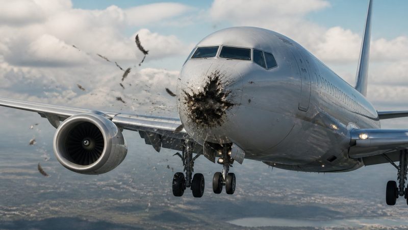Bird Strike Forces American Airlines Emergency Landing