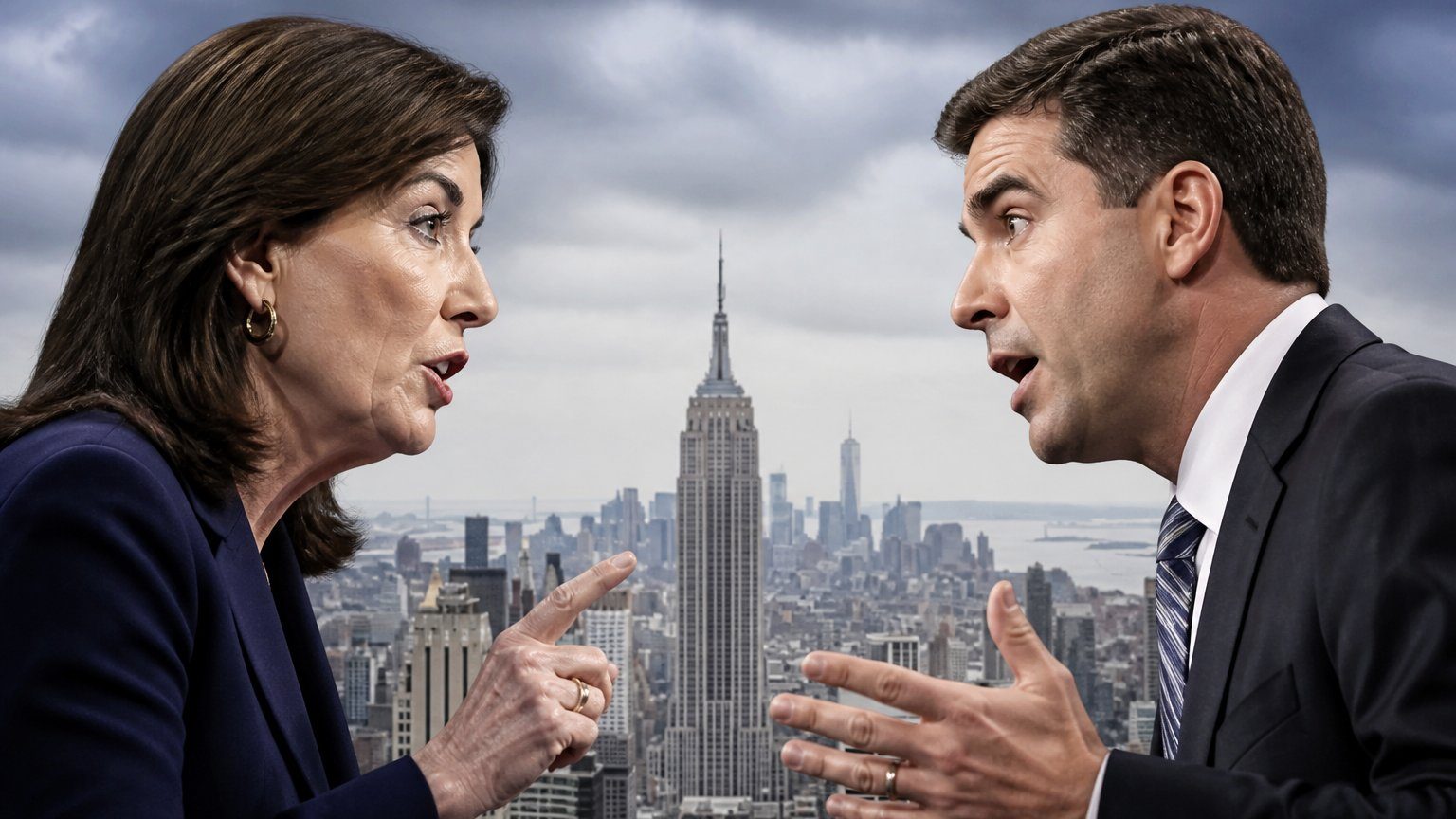 Hochul Debate Fight Grows in New York Race