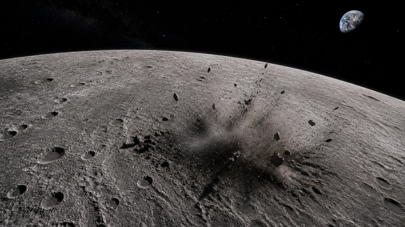 SpaceX Rocket Debris Hits Moon, South Korea Says