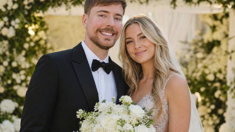 MrBeast wedding: YouTube star marries Thea Booysen