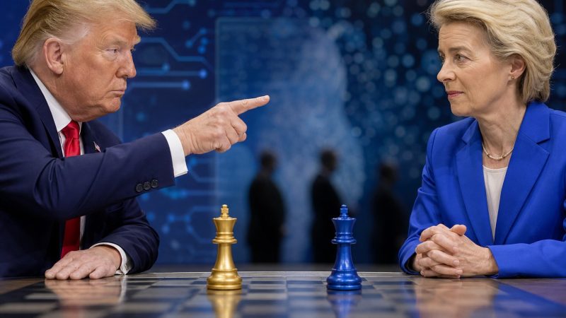 Trump Ties EU Tech Fines to Trade Probe