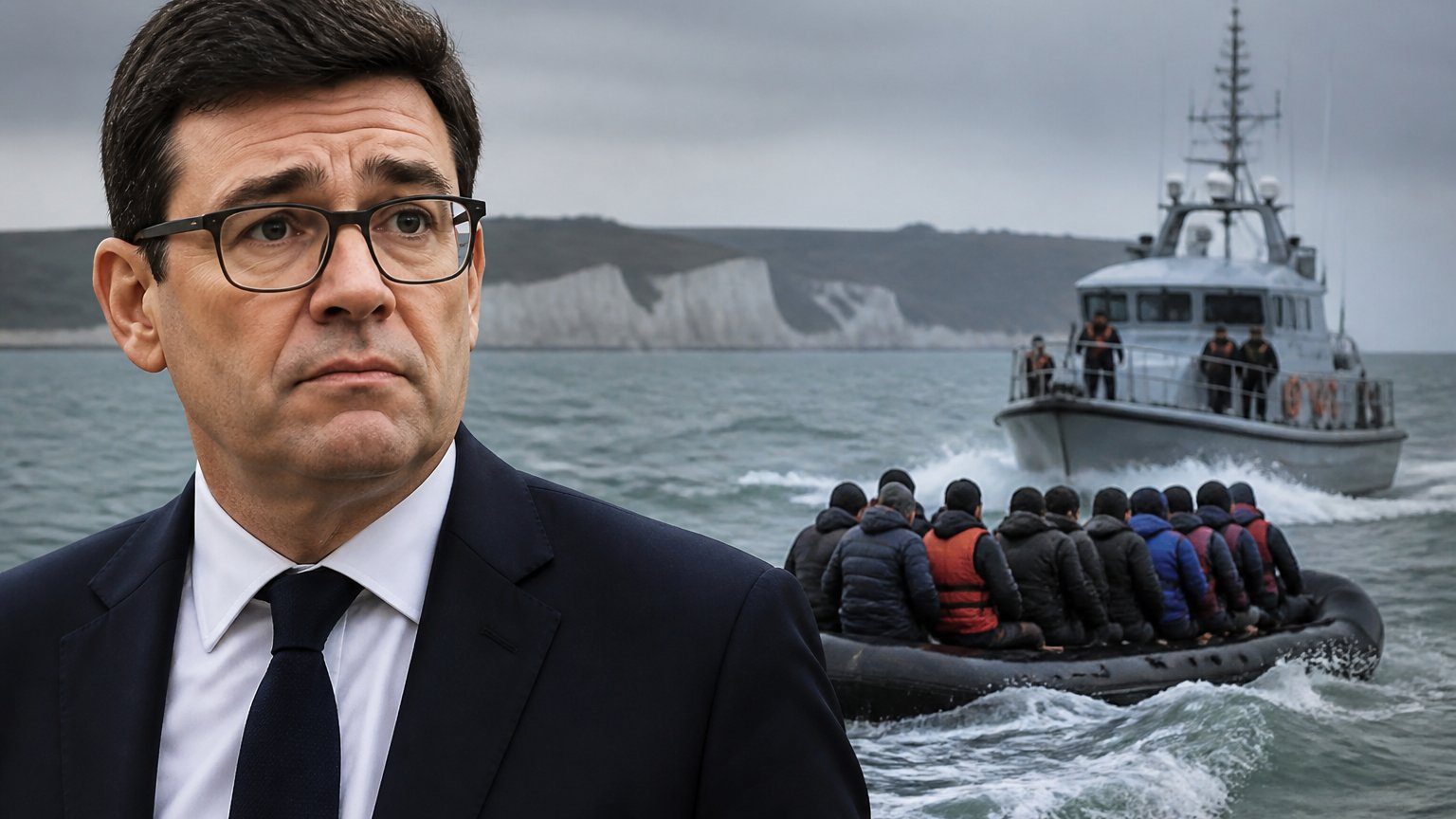 Burnham vows tougher action on small boat crossings
