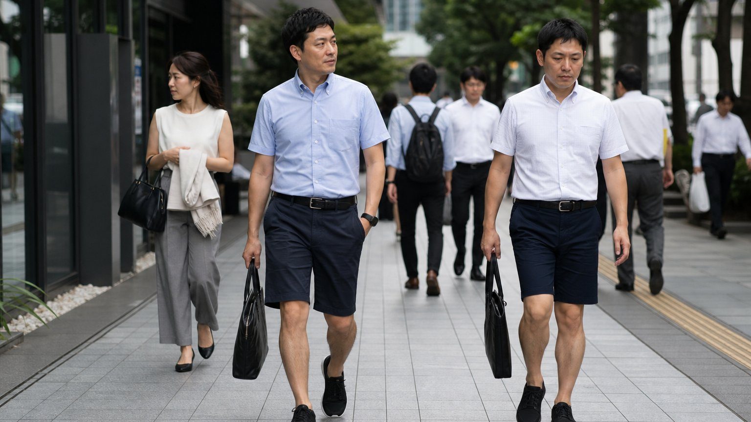 Tokyo Cool Biz: Shorts at Work Spark Debate