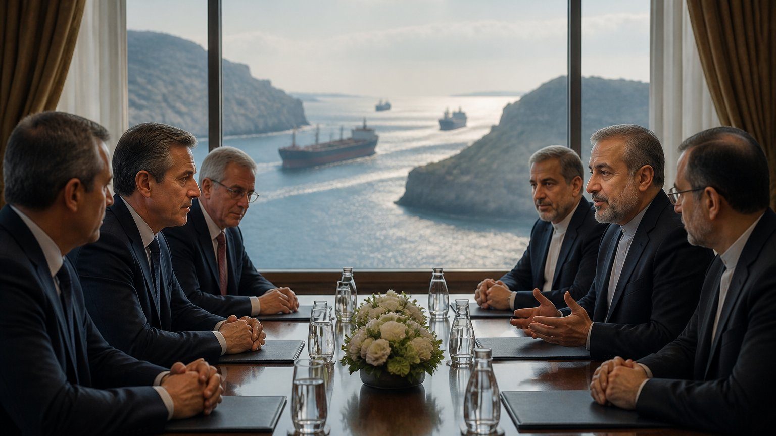 Hormuz Talks Advance as Iran Sets Conditions