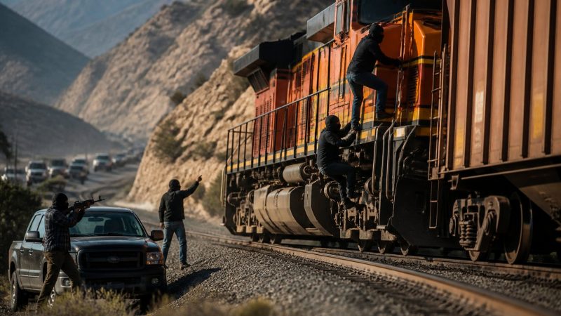 BNSF Train Robbery Attempt Erupts in Cajon Pass