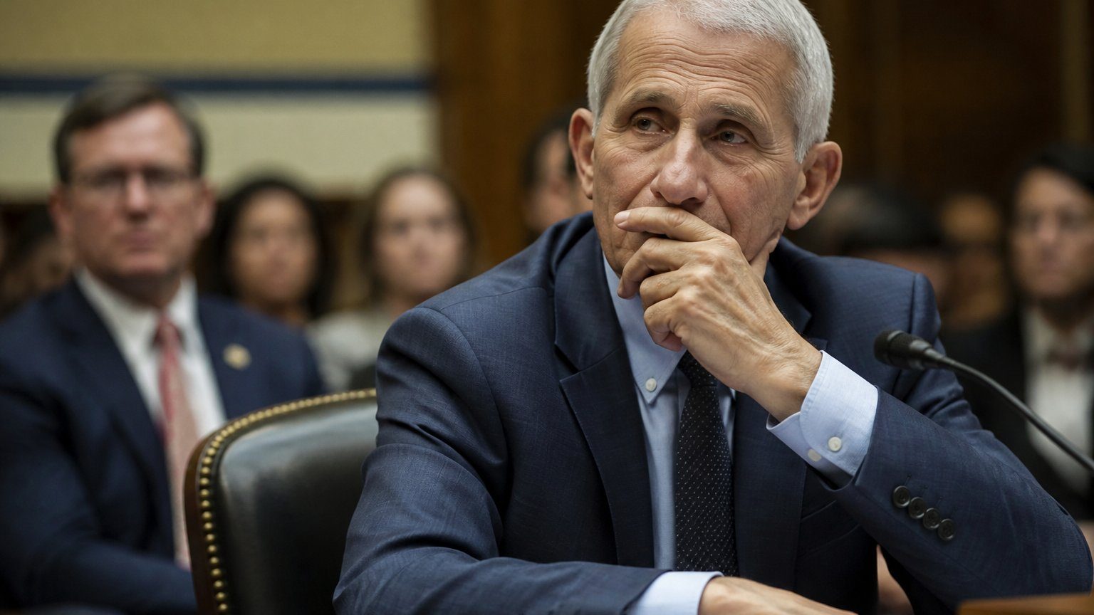 Fauci Takes Fifth at Senate Covid Hearing