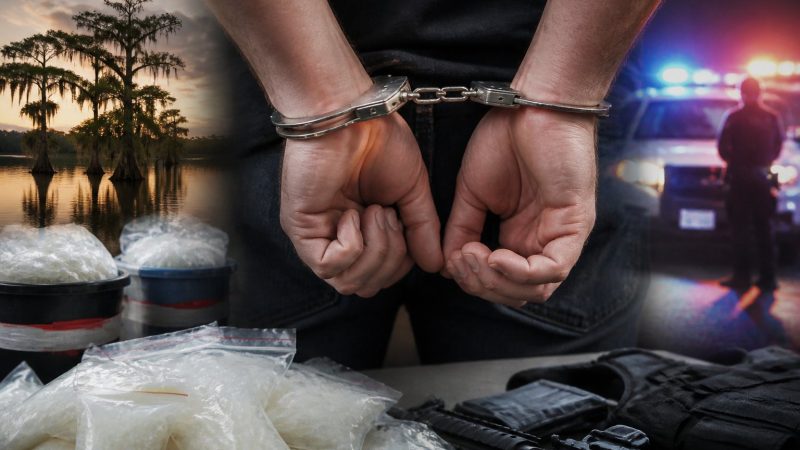 Russian national arrested in huge Louisiana meth bust