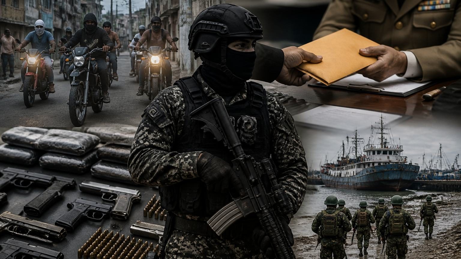 Ecuador drug war exposes gangs, guns and graft