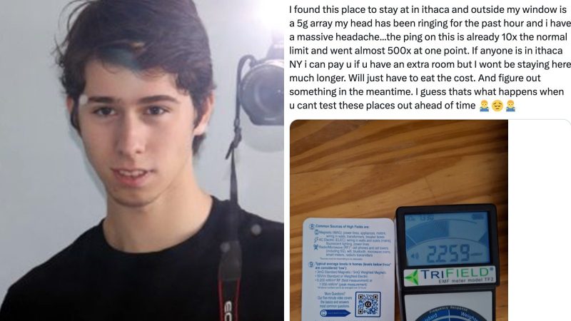 Cornell Student Rants Over 5G Tower After Family Eviction