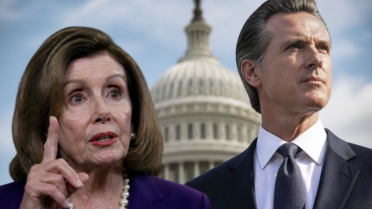 Pelosi Hints Newsom White House Bid Is Coming