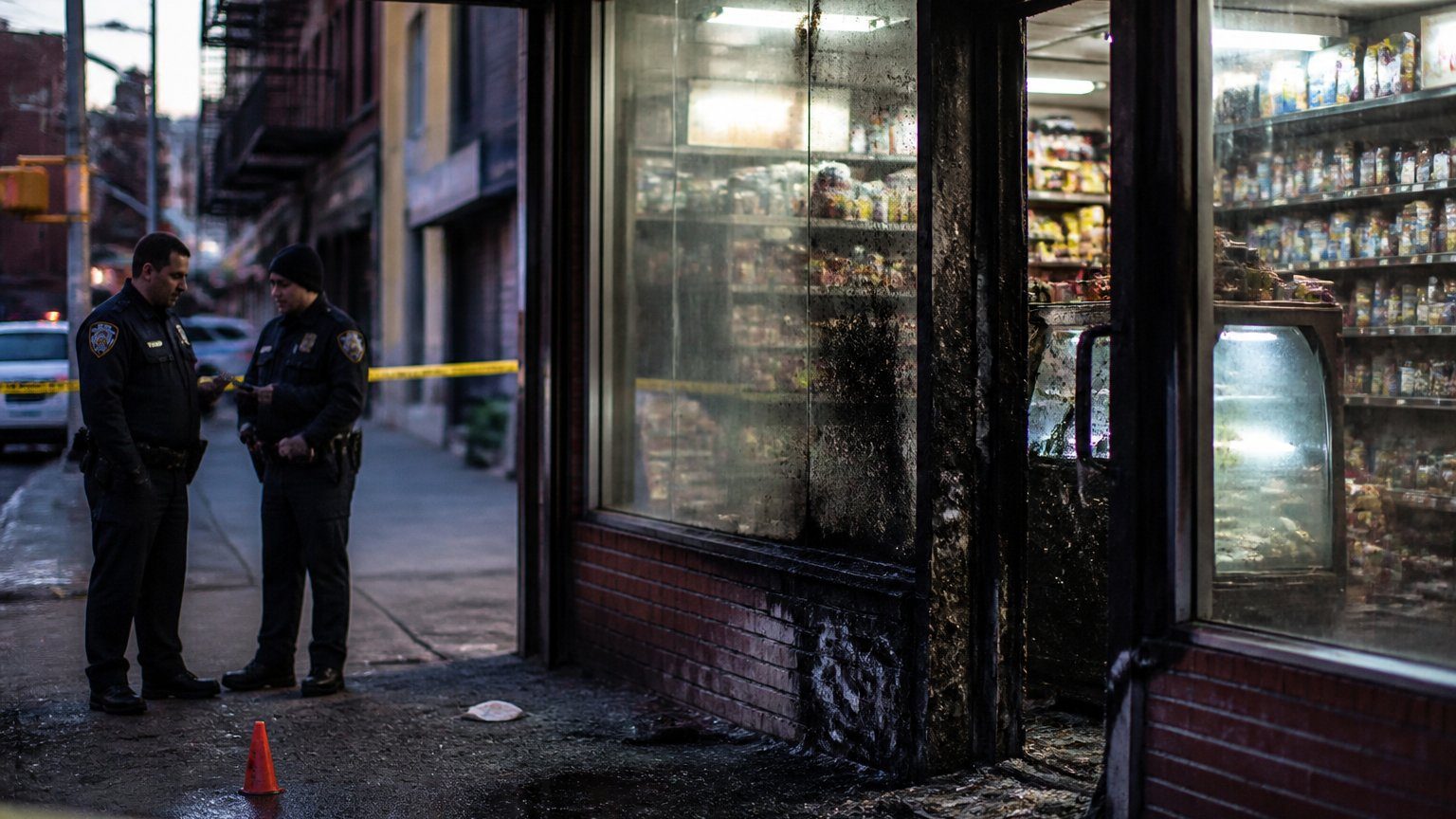 Bronx Deli Molotov Attack Leaves Worker Burned