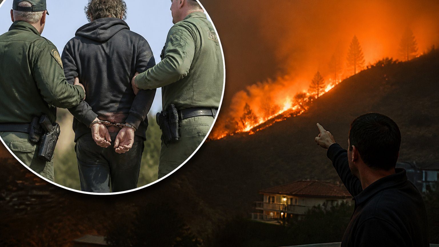Neighbor’s Fire Sighting Helped ID Wildfire Suspect