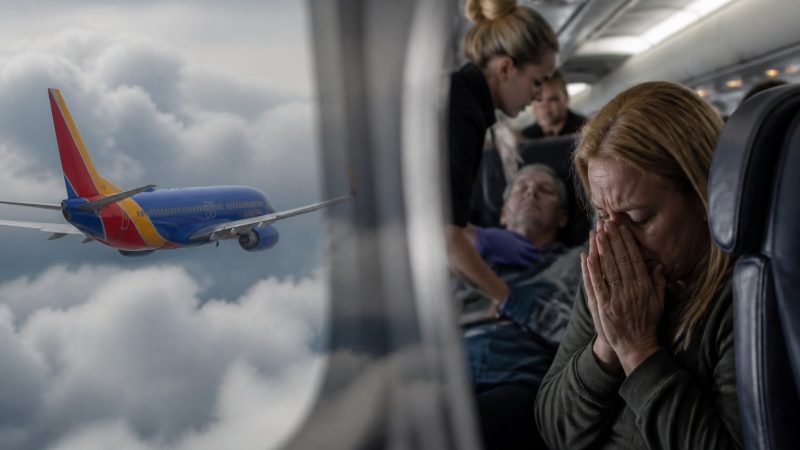 Southwest Flight 958 death under review after midair emergency