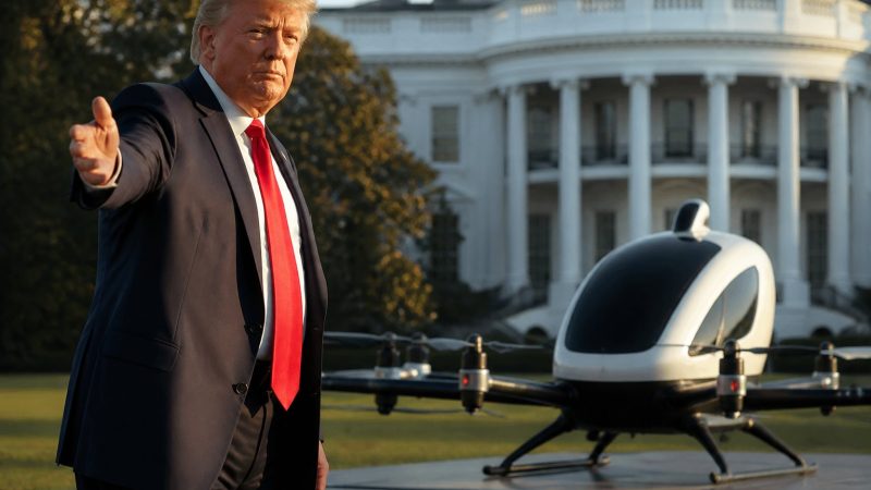 Trump Pushes White House DronePort After Ruling