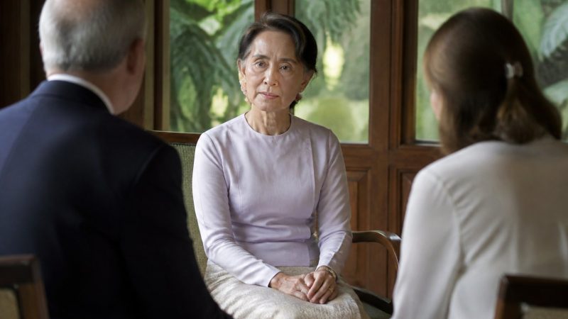 Suu Kyi Seen in First Outside Meeting in Years