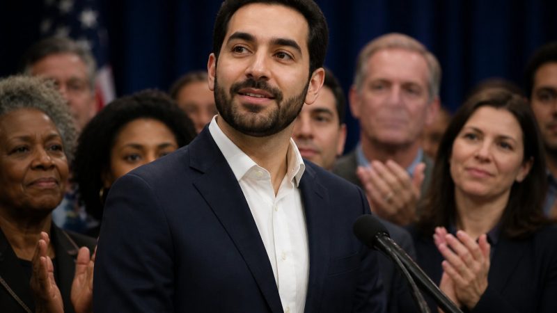 El-Sayed Wins Backing as Democrats Dodge Agenda Questions