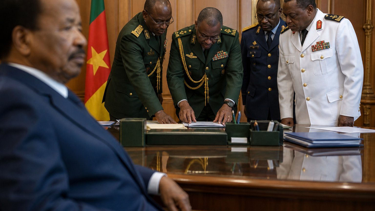 Biya reshuffles Cameroon army amid absence