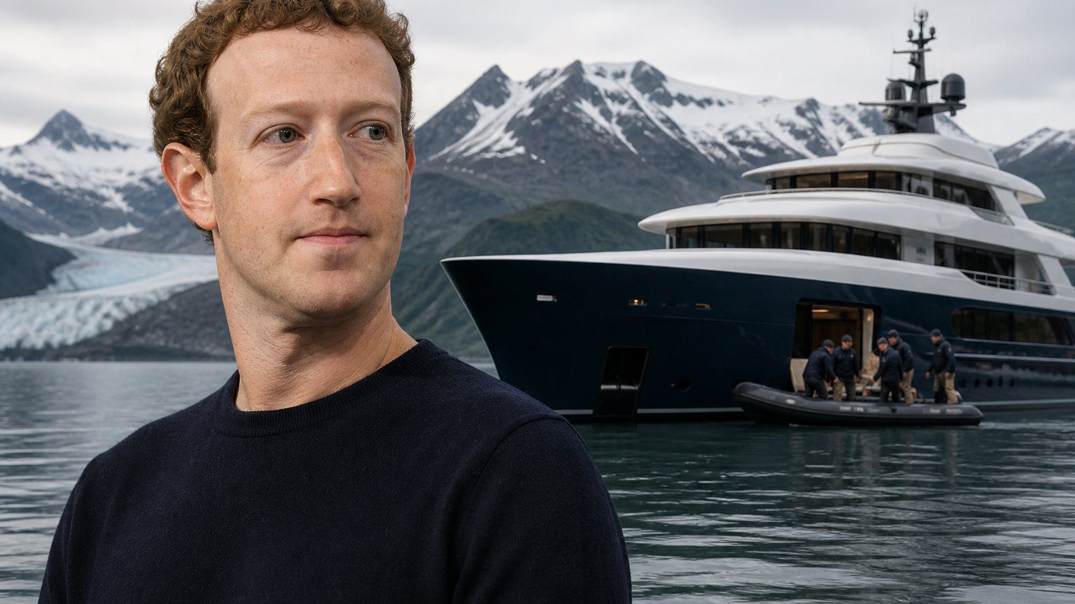 Zuckerberg Defends $300M Yacht Crew in Alaska Help Row