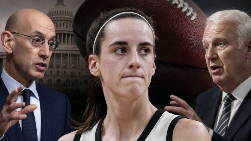Caitlin Clark debate becomes a political football, Silver says