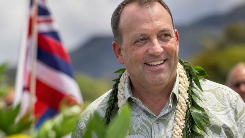 Hawaii Gov. Josh Green Cruises in Primary