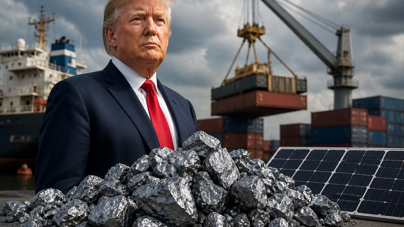 Trump Targets Polysilicon Imports With 15% Tariff