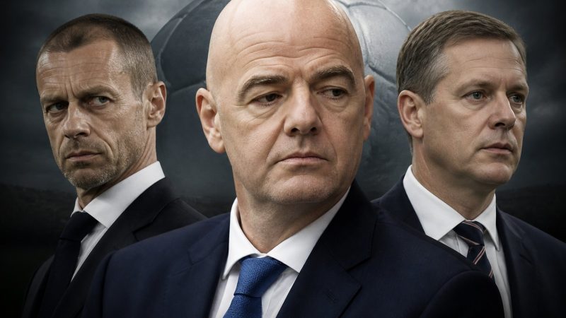 Uefa keeps boycott threat alive as FA cuts Infantino support