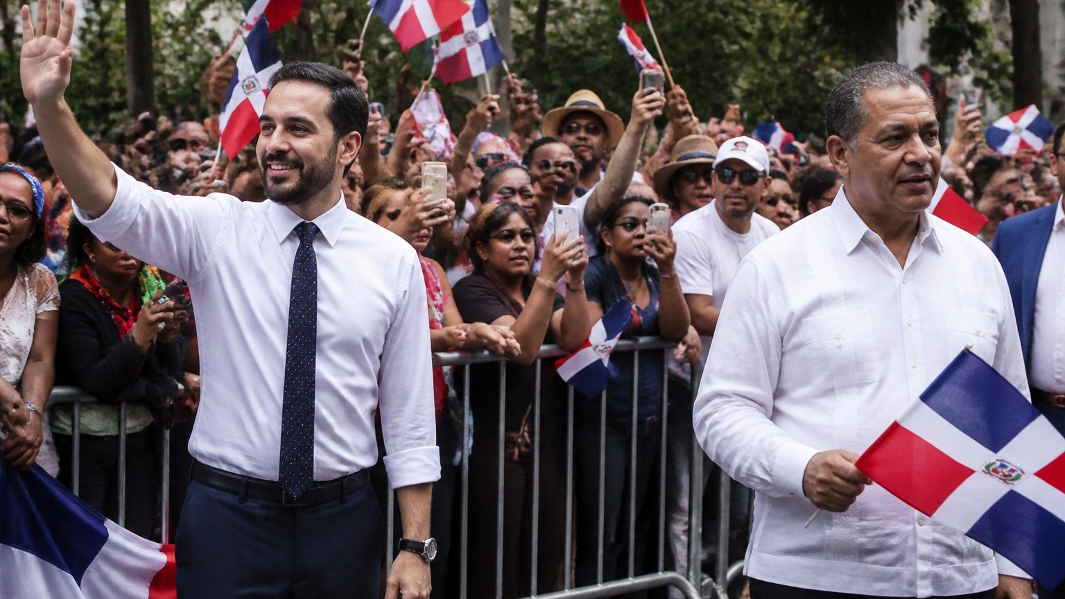Mamdani, Espaillat keep distance at Dominican parade