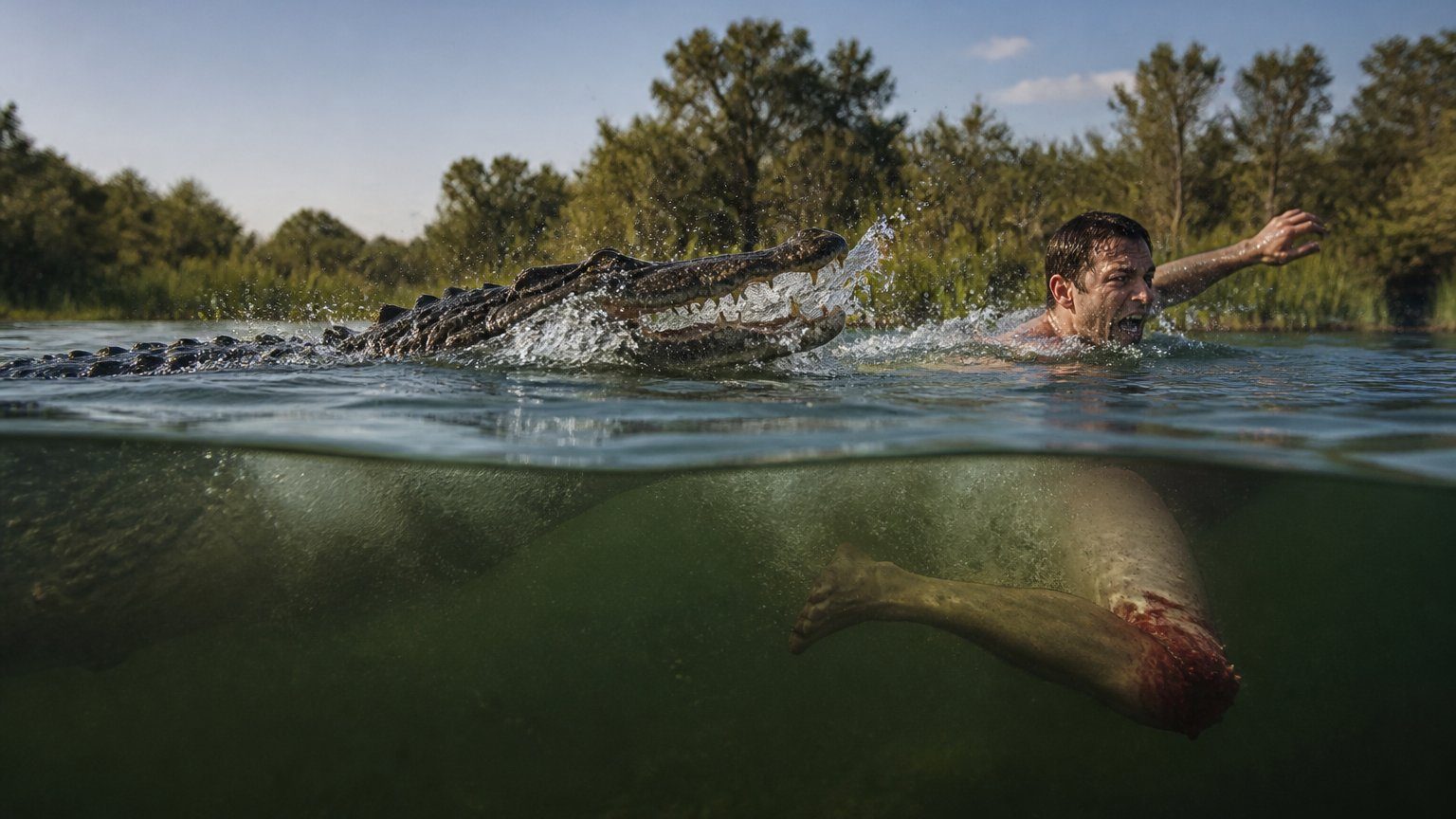 Florida alligator attack leaves swimmer amputated