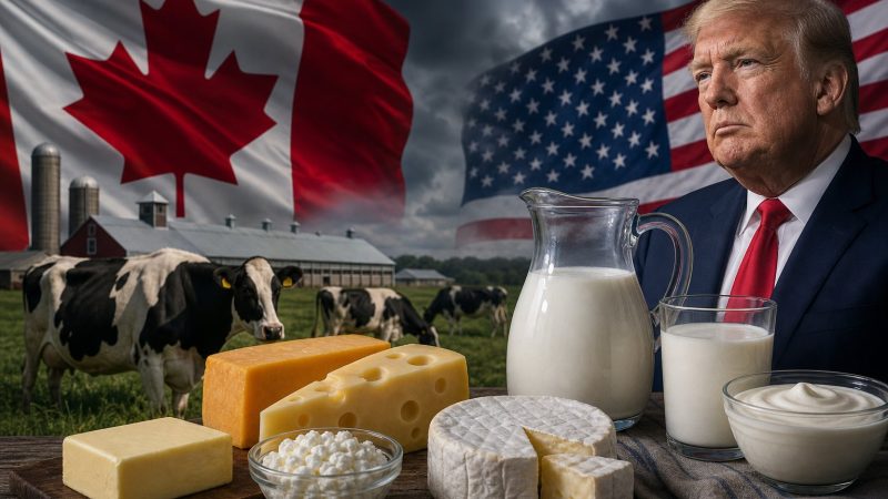Canada’s Dairy System Faces Trump Tariff Fight