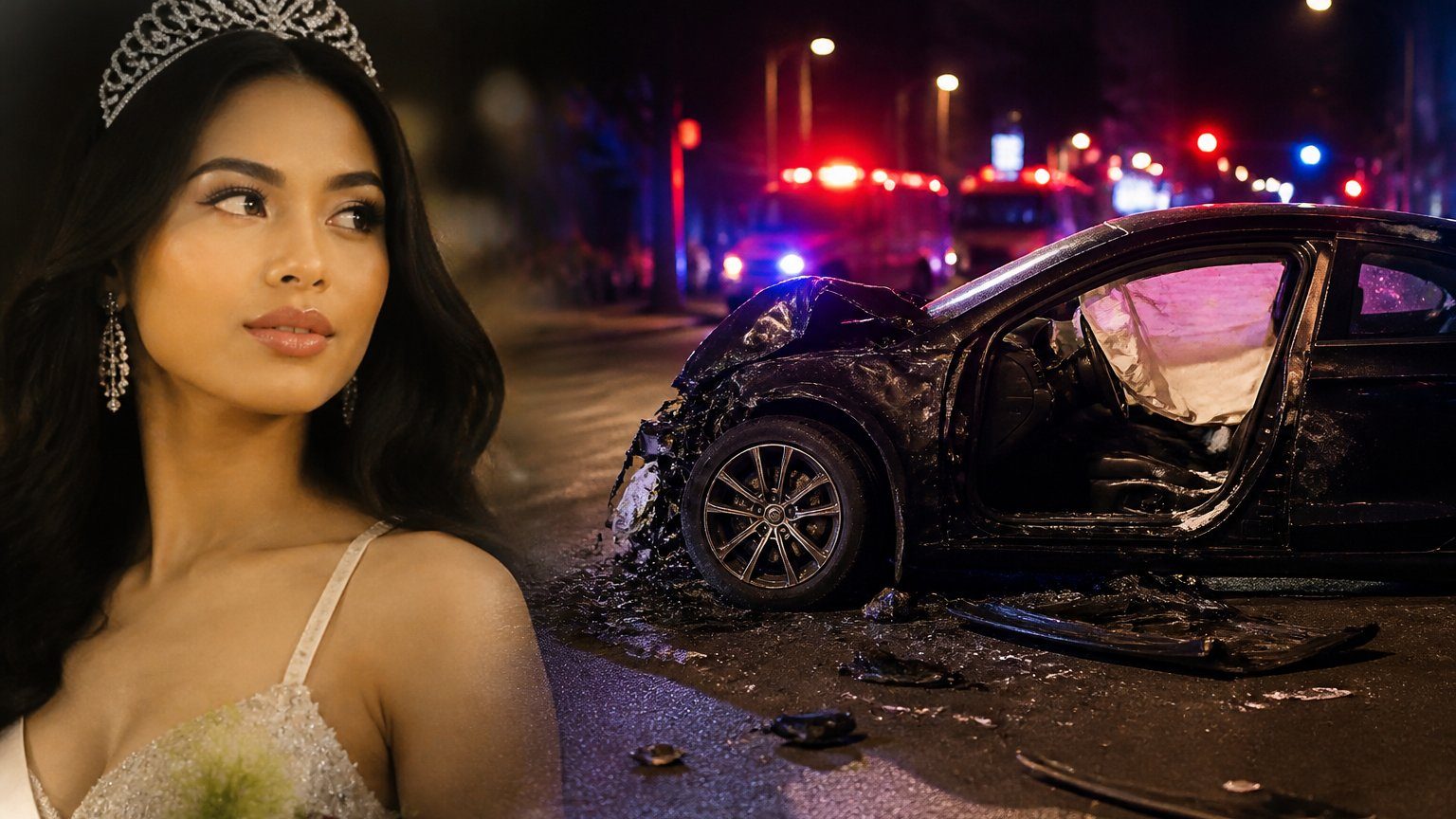 Oakland crash leaves beauty queen fighting for life