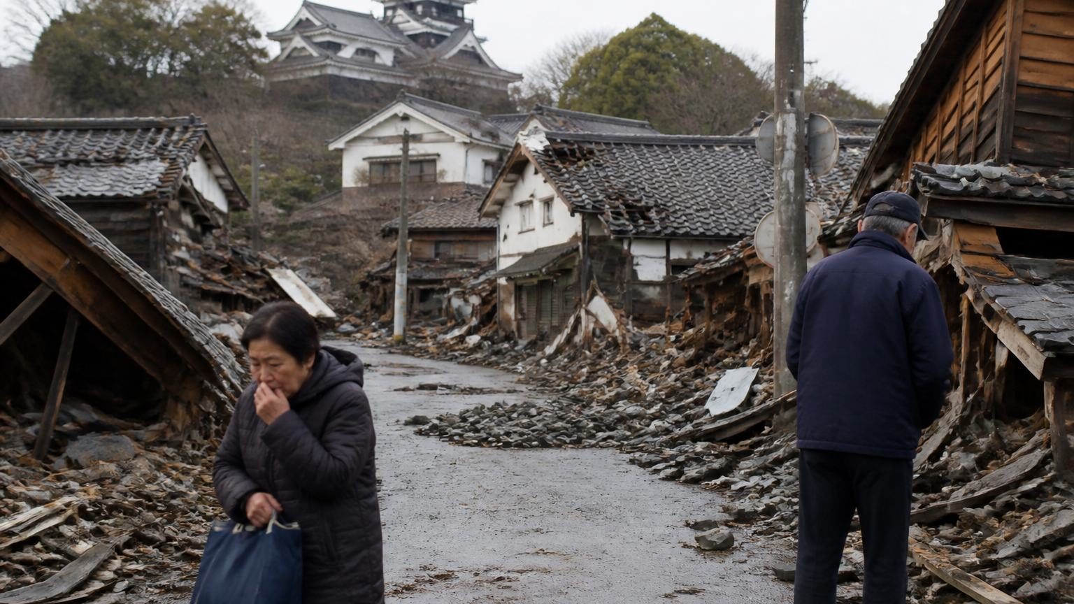 Japan Earthquake Leaves Kumamoto Reeling