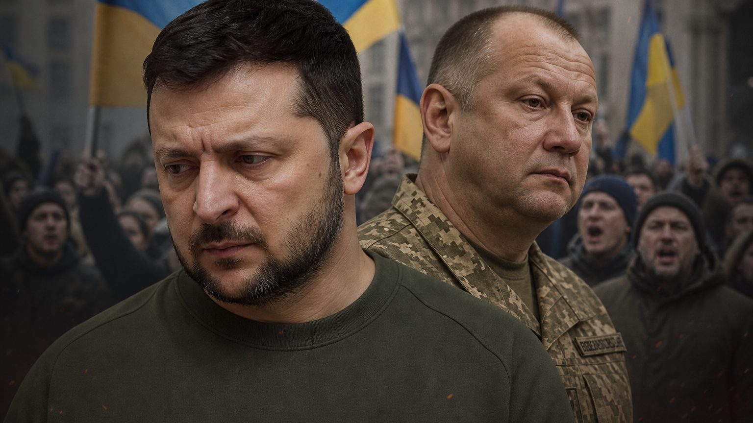 Zelensky Removes Ukraine Army Chief After Protests