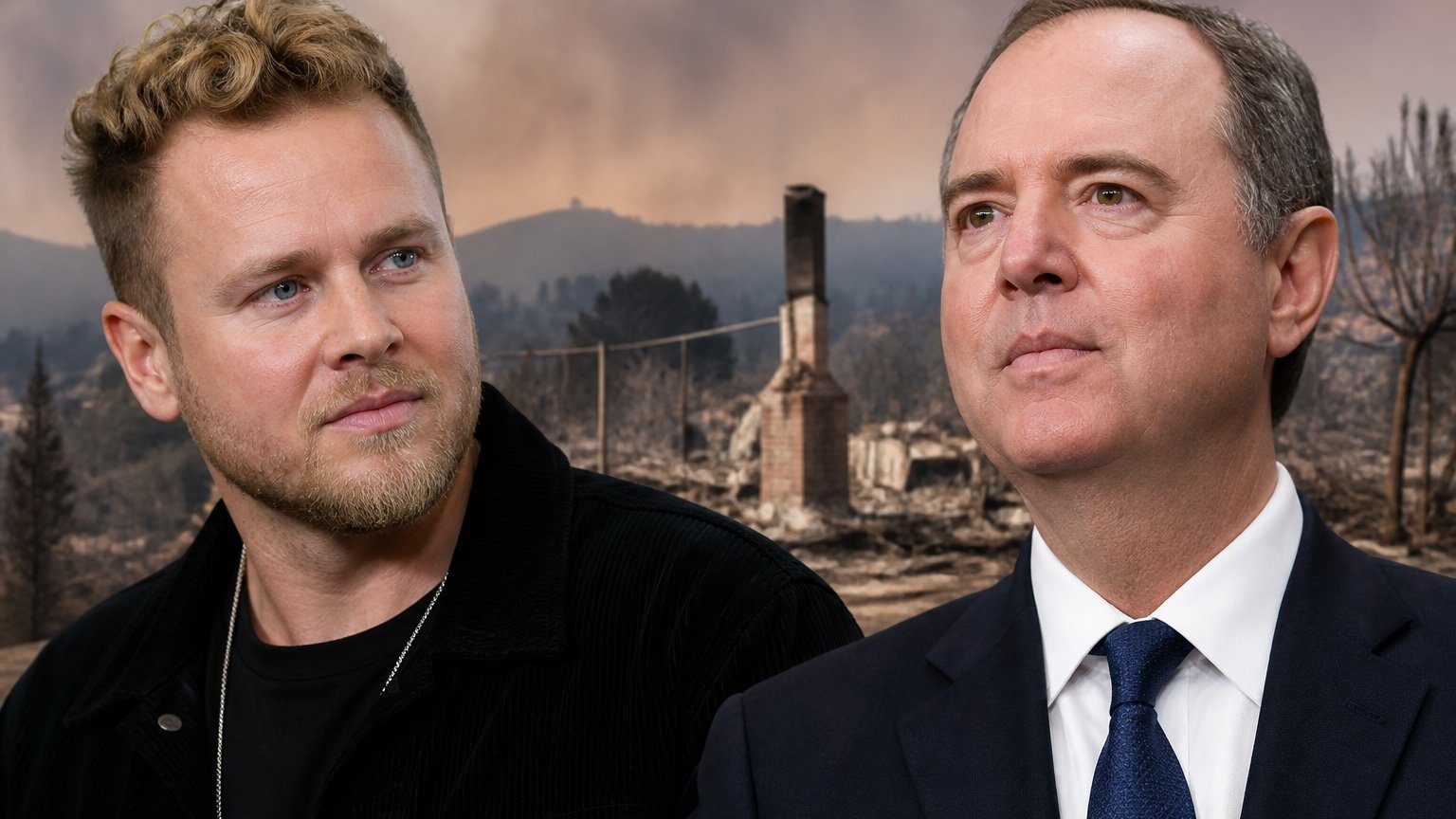 Spencer Pratt backs Schiff on wildfire tax relief