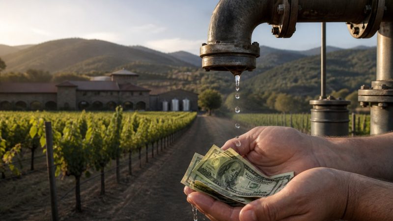 Napa groundwater fees hit wineries