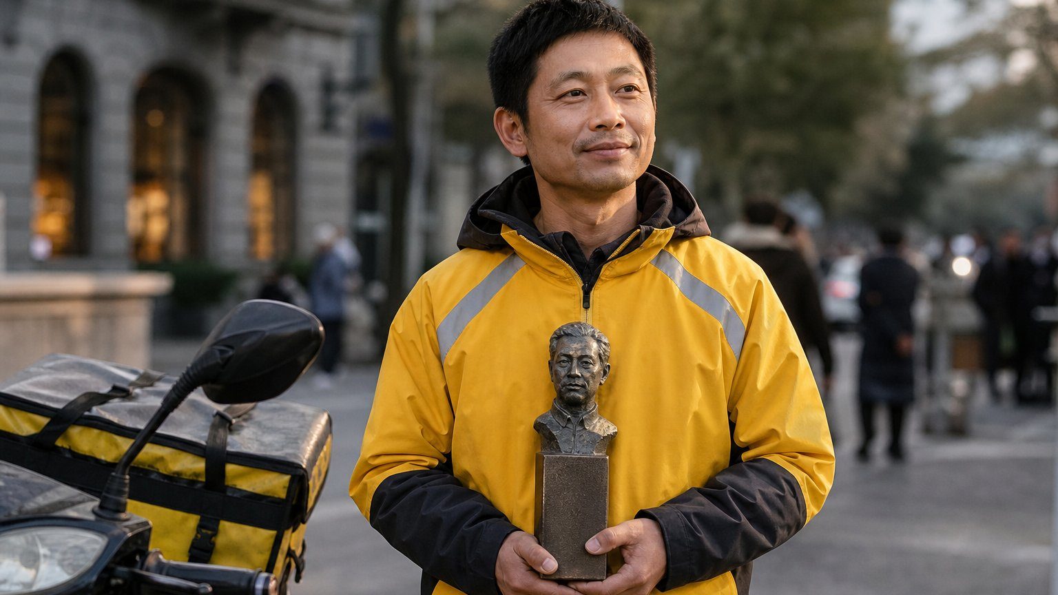 Food Delivery Rider Wins Lu Xun Prize